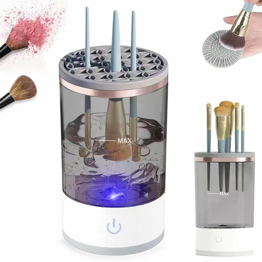 Portable USB Electric Makeup Brush Cleaner and Dryer Machine